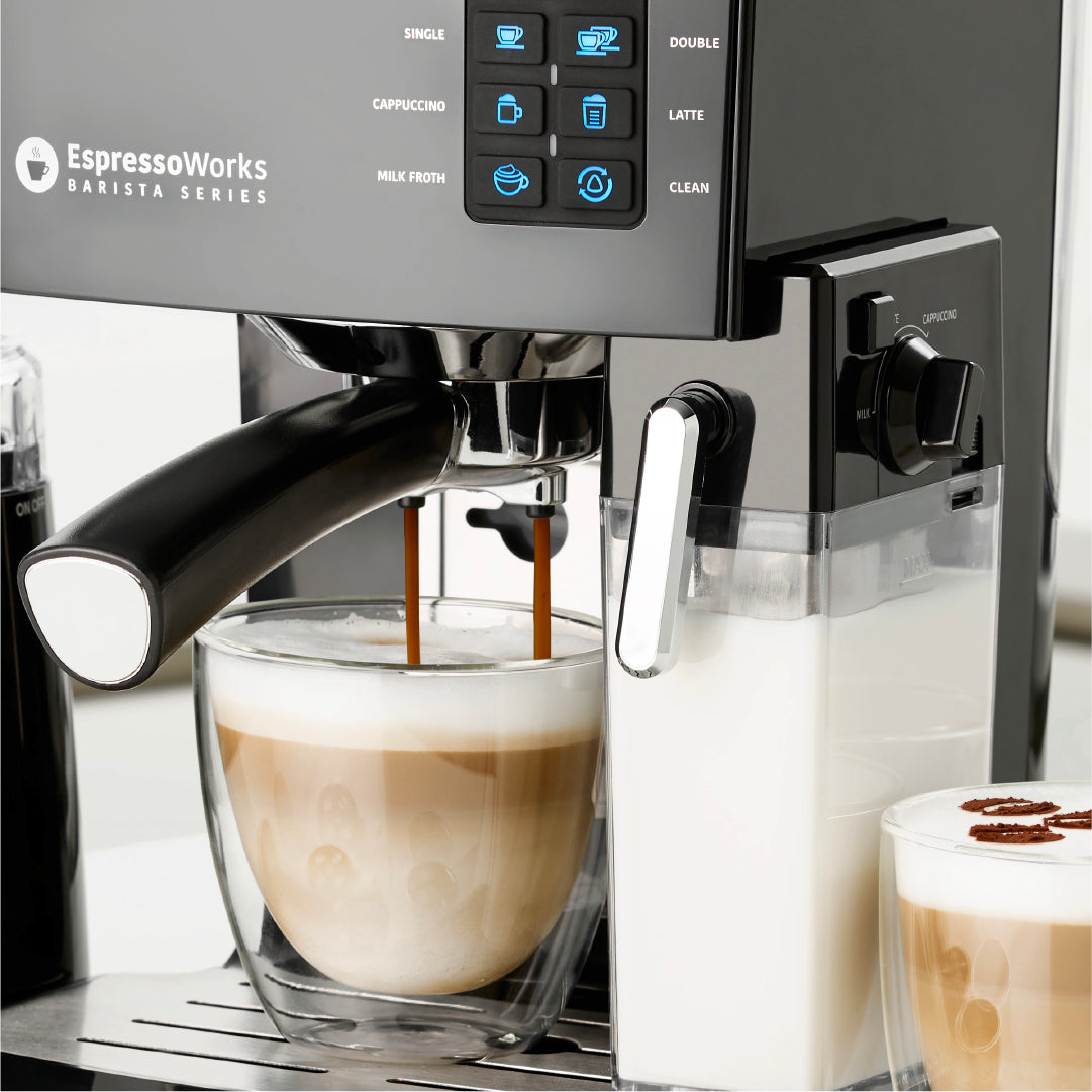 
                  How EspressoWorks Espresso Machines Help Maintain the Perfect Espresso Temperature, From Grind to Brew - Coffee Life by EspressoWorks
                