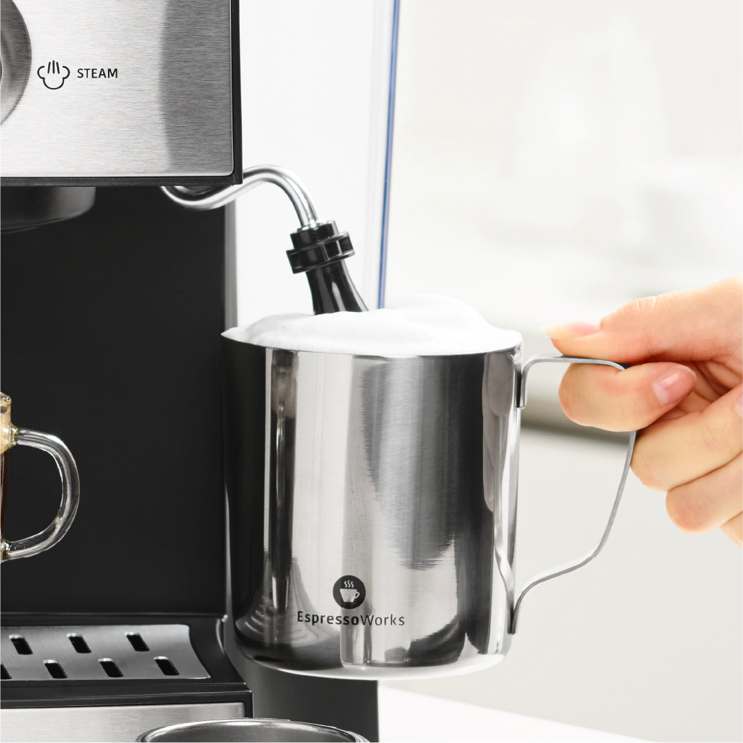 Understanding the Difference Between Steaming and Frothing Milk - Barista Skills at The Coffee Life by EspressoWorks