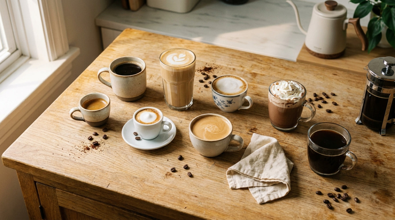 13 Types of Coffee Drinks Explained | EspressoWorks