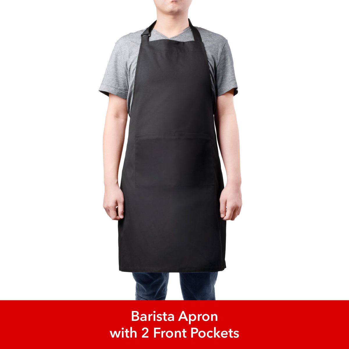 Barista Apron With 2 Front Pockets as part of the EspressoWorks Pour Over Coffee Bundle