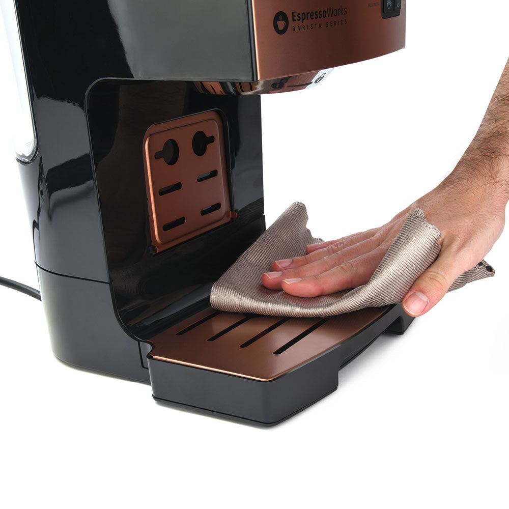 Shop the Coffee Machine Towel, Grey by EspressoWorks at espresso-works.com