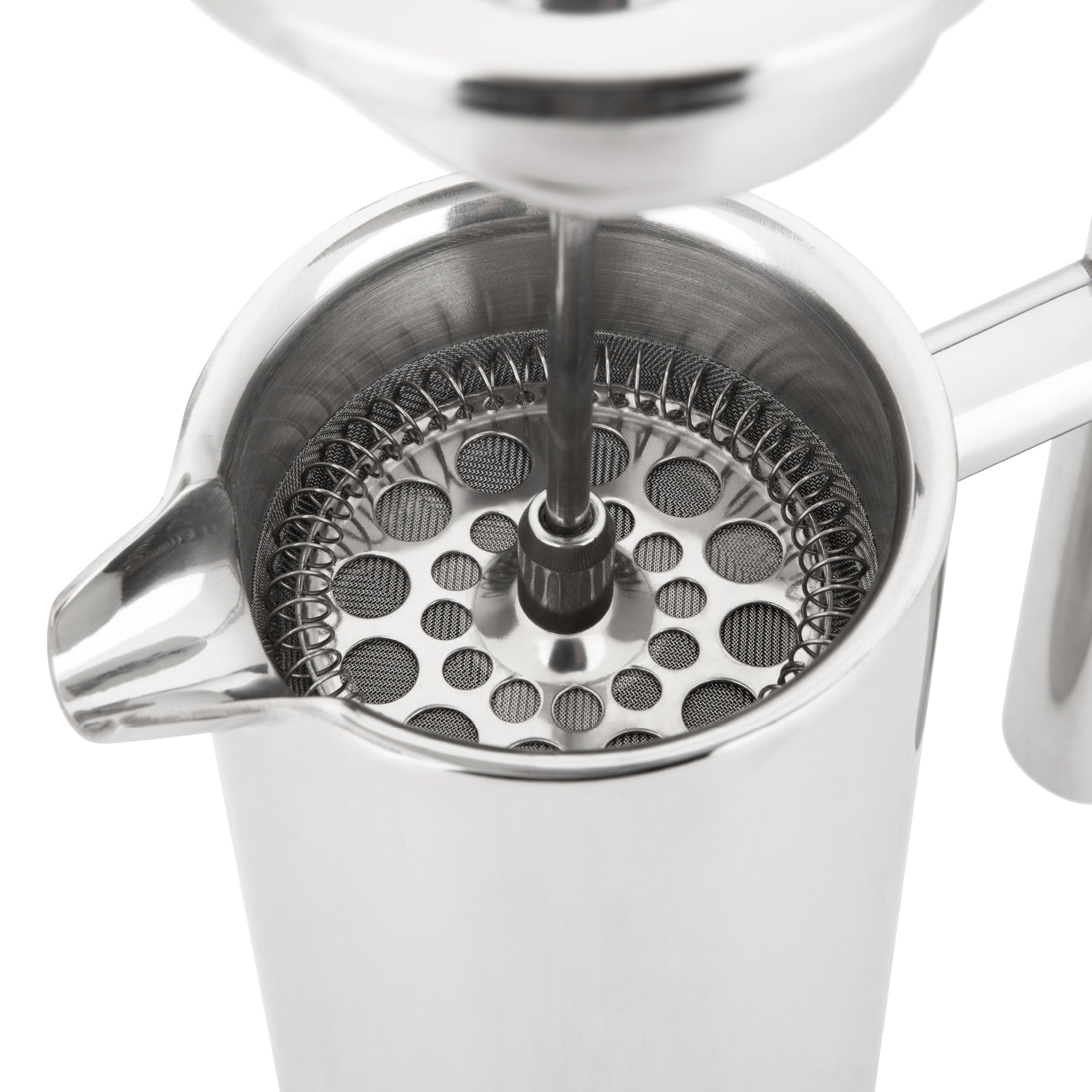 EspressoWorks French Press Coffee Maker to seamlessly brew and plunge a delicious coffee