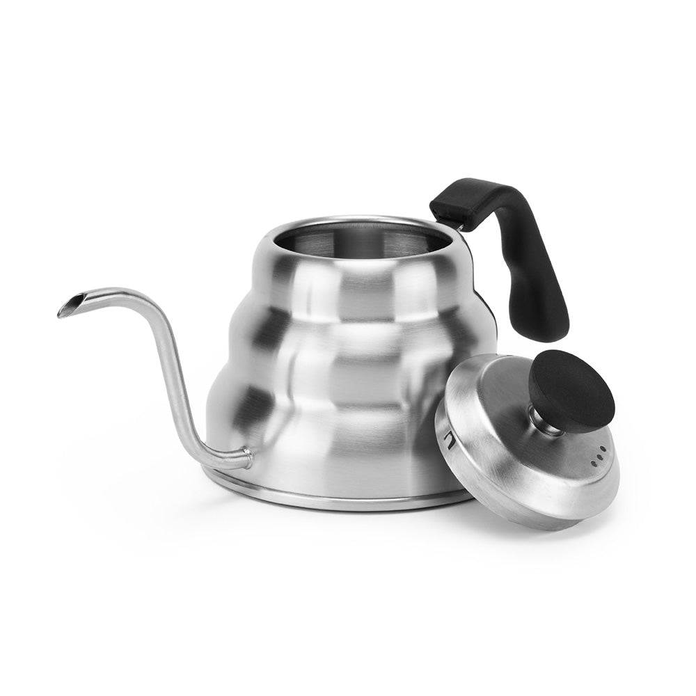 Gooseneck Pour Over Drip Kettle open lid