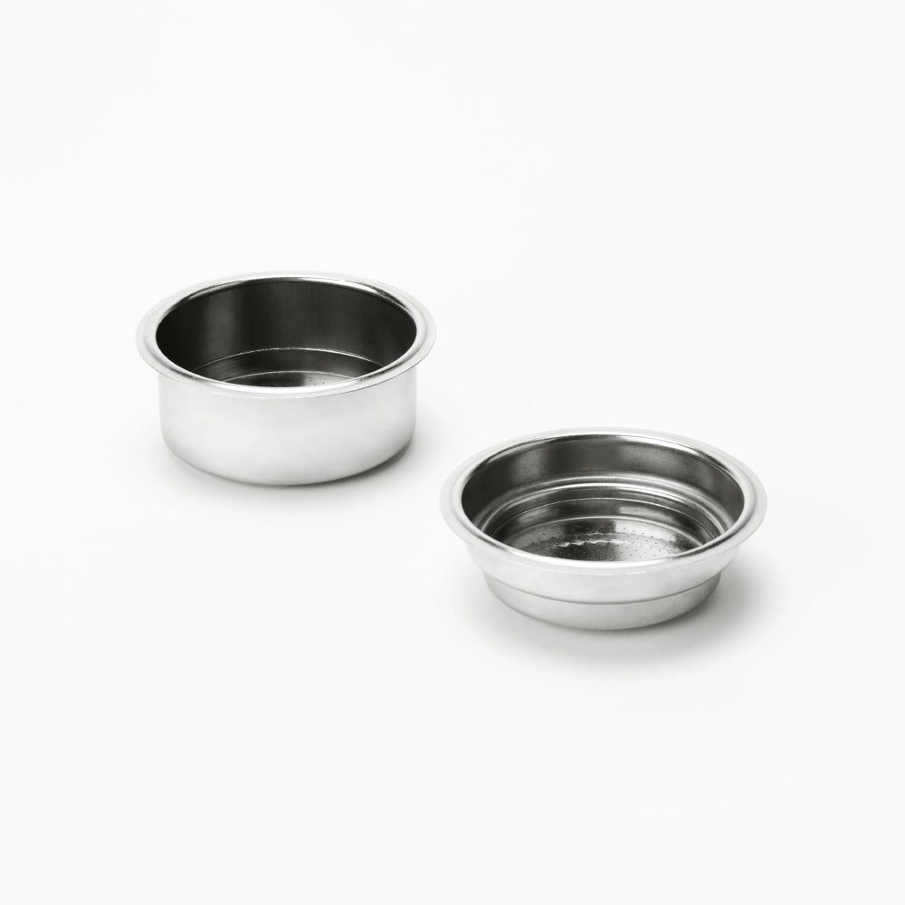 Single and Double Espresso Portafilter Basket Set (for 10-Piece Machine)