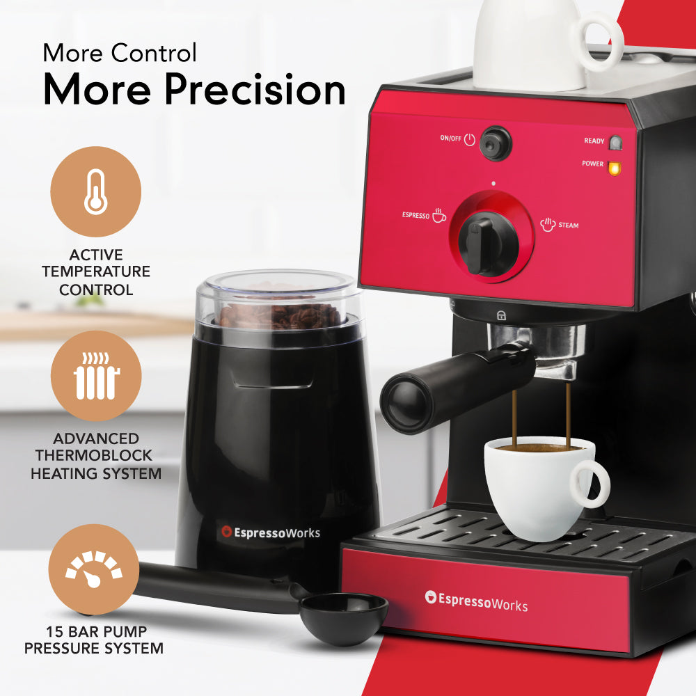 EspressoWorks 7-Piece Espresso Machine Set