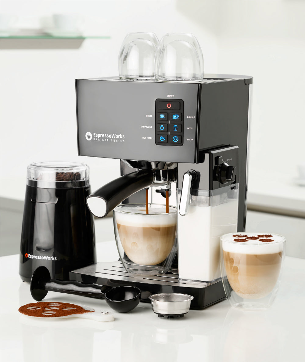 Mixpresso Espresso Maker, 15 Bar Espresso Machine With Milk