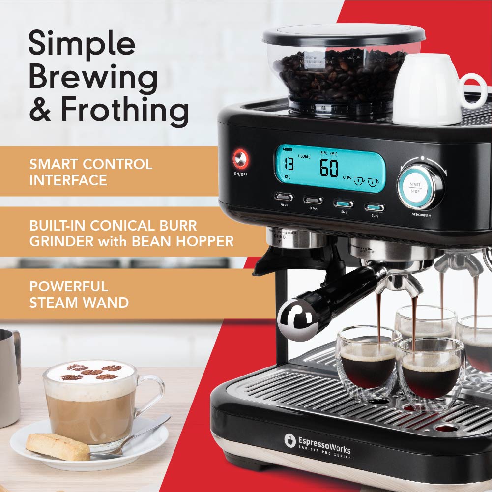 30-Piece Espresso Machine
