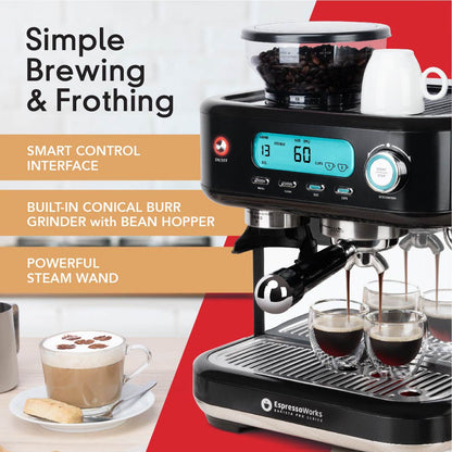 30-Piece Espresso Machine