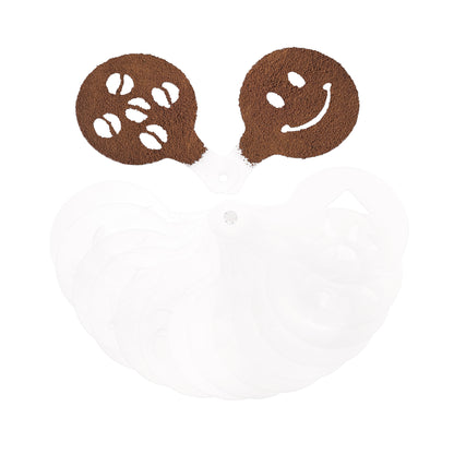 Latte Art Stencils 16-Piece Set