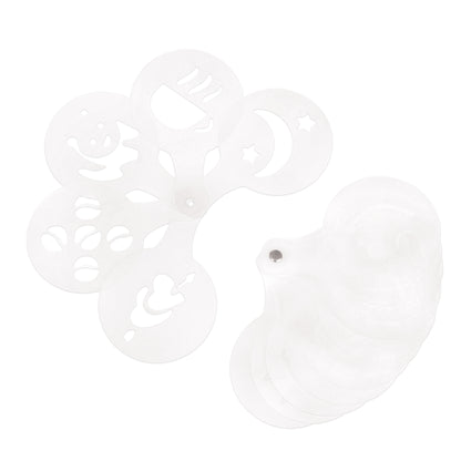 Latte Art Stencils 16-Piece Set