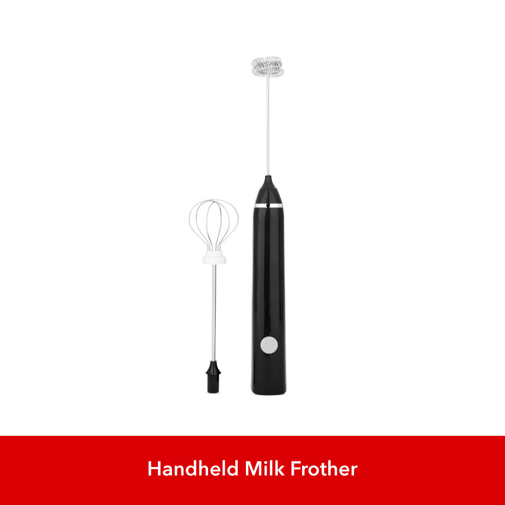 Handheld Milk Frother as part of the Moka Pot Bundle
