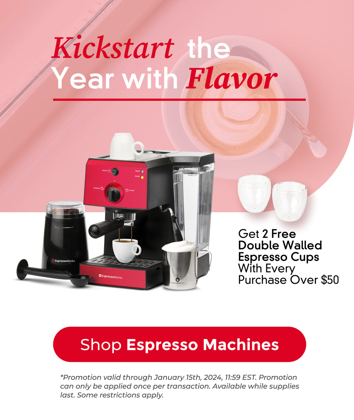 7-Piece Espresso Machine Set