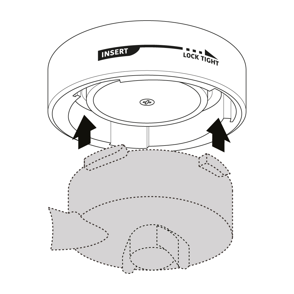 Step 1 - Align and insert