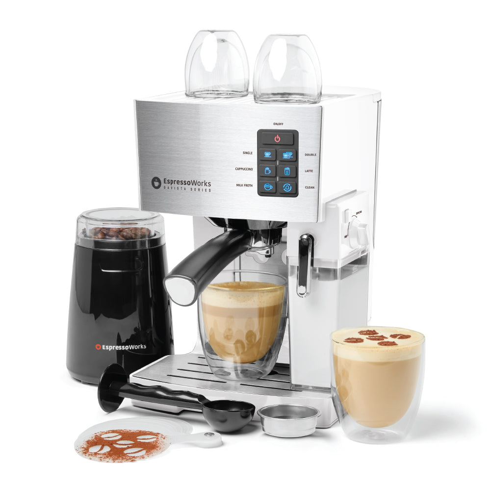 Replacement Milk Tank for the EspressoWorks 10pc 19-bar White Colored Espresso and Cappuccino Maker Set