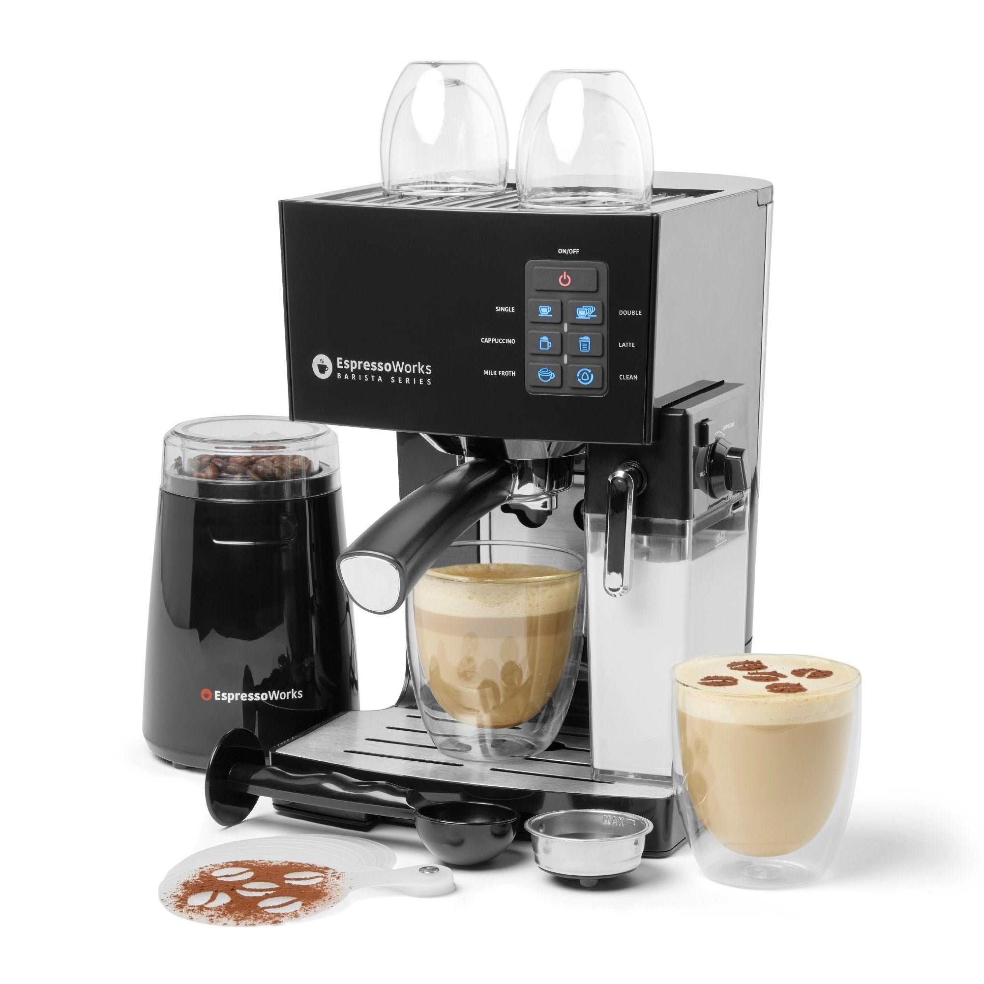 Replacement Milk Tank only compatible with the EspressoWorks 10pc 19-bar Espresso and Cappuccino Maker Set