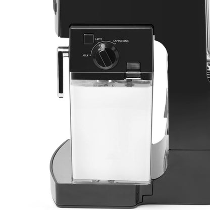 Milk Tank in place in the 10-piece 19-bar EspressoWorks Espresso & Cappuccino Maker Set