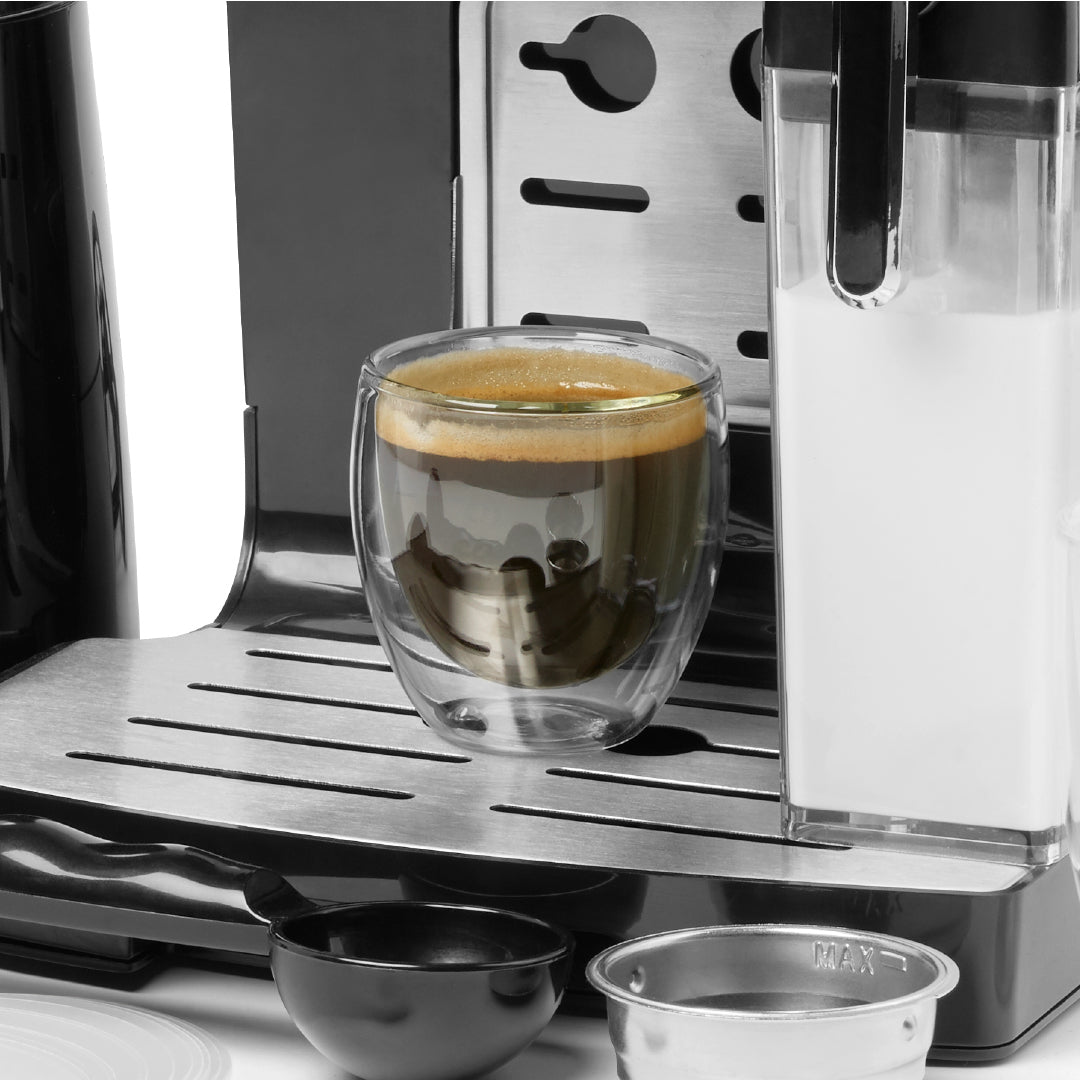 Pouring Espresso Cups Set of 4 - Glass Espresso Cups Shot Glass with Spout  2.7 OZ - Double Espresso …See more Pouring Espresso Cups Set of 4 - Glass