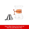 Glass Coffee Dripper and Carafe Set as part of the Pour Over Bundle by EspressoWorks