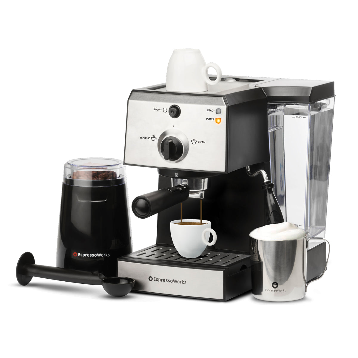 Replacement PReplacement Portafilter for the 7-piece 15-bar EspressoWorks Espresso Machine Set