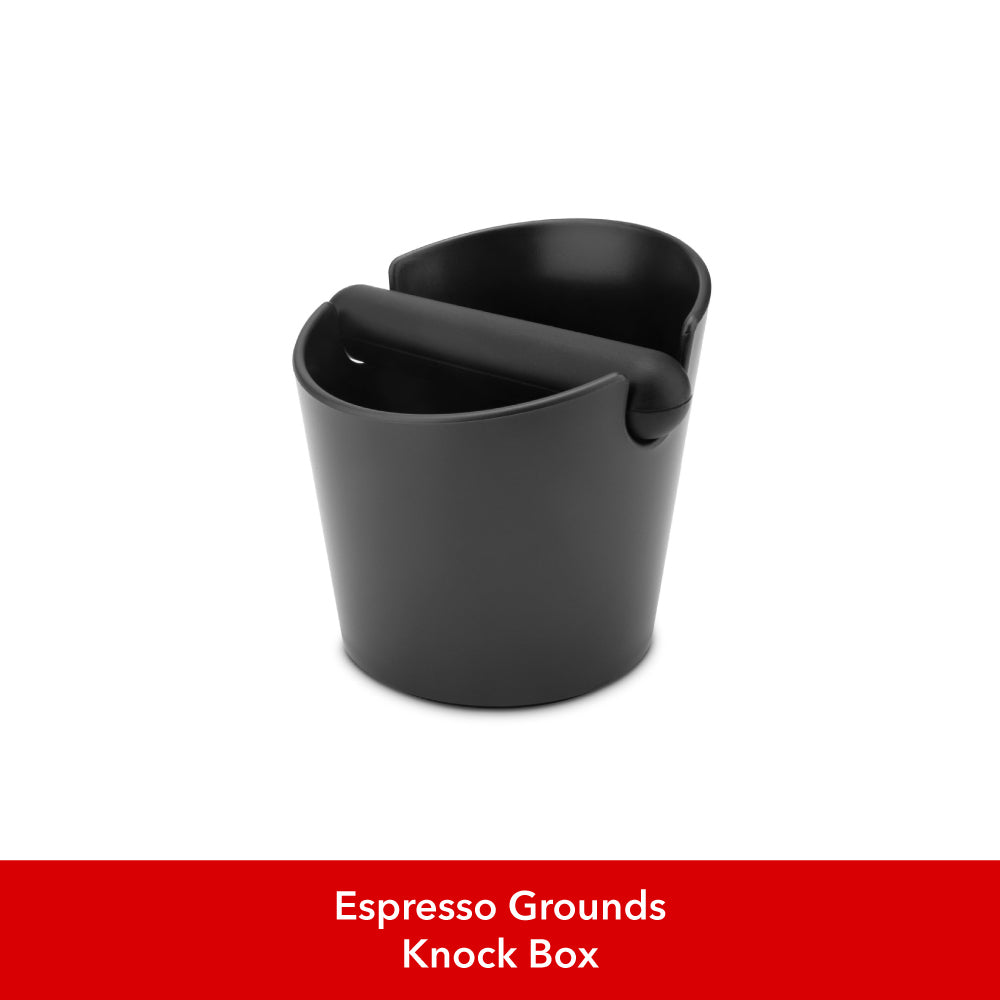 Espresso Grounds Knock Box in The Big Barista Basics Bundle (16-Piece Bundle) - EspressoWorks