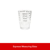 Espresso Measuring Glass in The Big Barista Basics Bundle (16-Piece Bundle) - EspressoWorks
