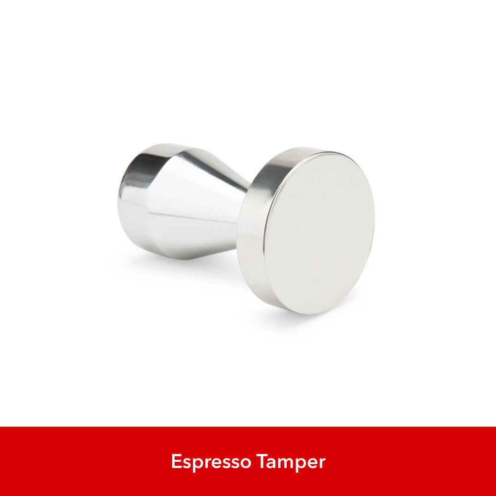 Stainless Steel Espresso Tamper in The Big Barista Basics Bundle (16-Piece Bundle) - EspressoWorks