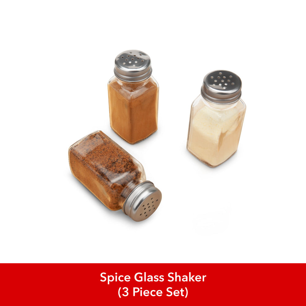 Glass Spice Shaker Set in The College Coffeeholic Bundle (10-Piece Bundle) - EspressoWorks