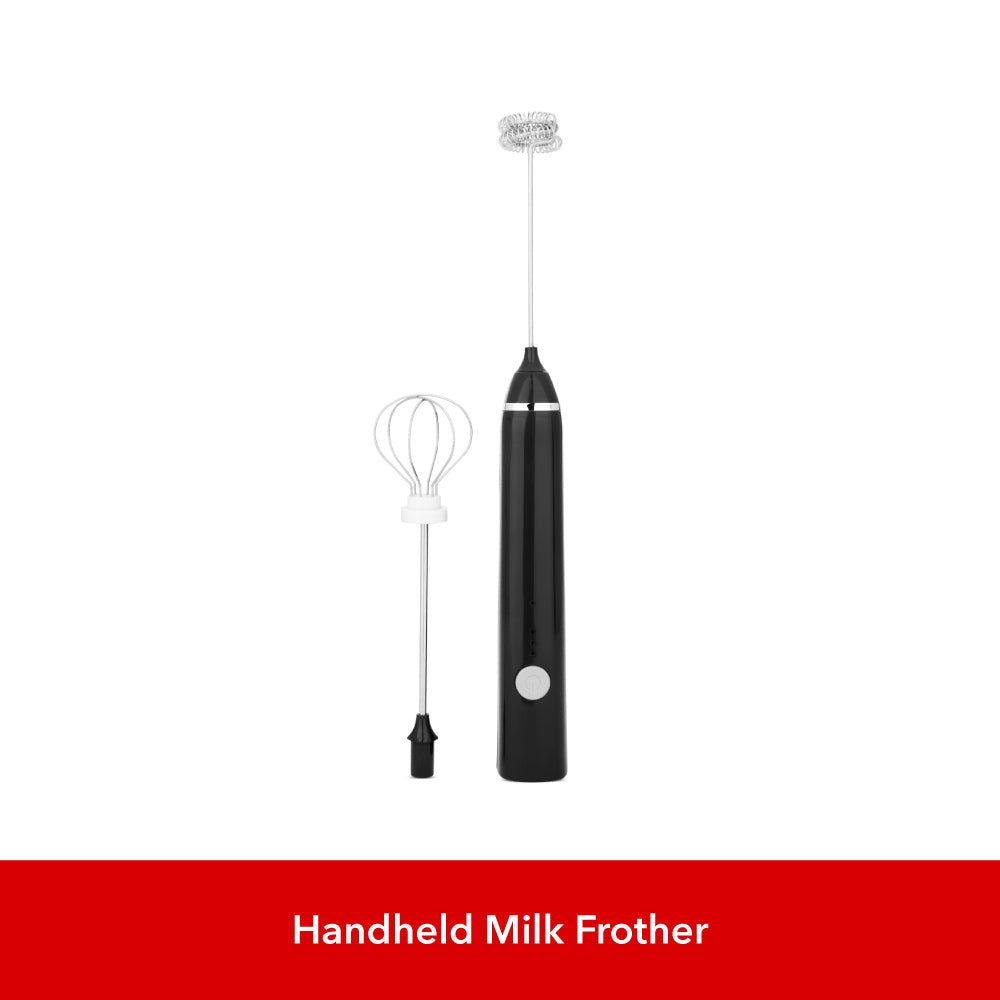 Handheld Milk Frother in The Doppio Espresso Bundle (9-Piece Bundle) - EspressoWorks