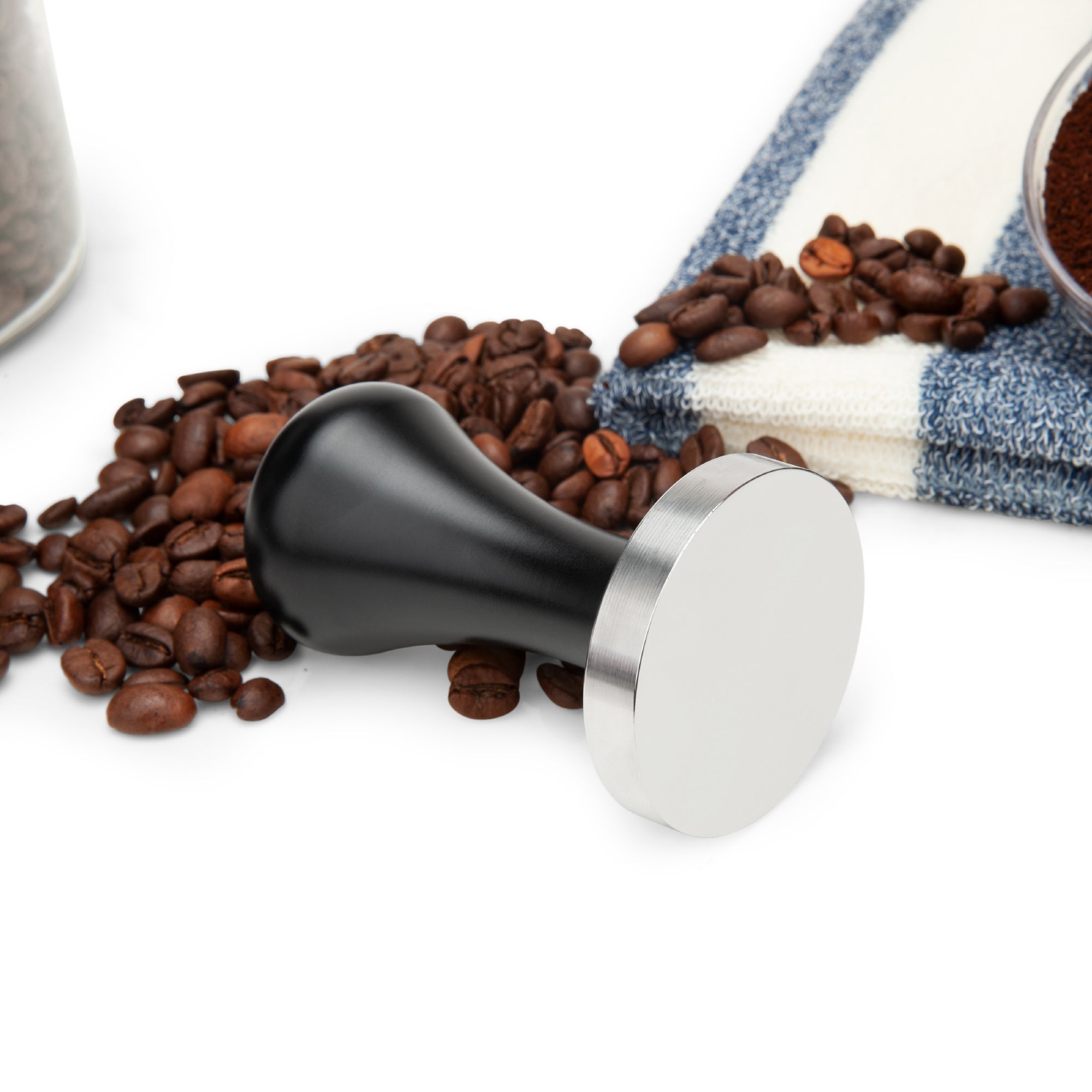 Espresso Coffee Tamper - Black | Barista Essentials by EspressoWorks