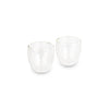 glass coffee cups 2.7oz front view