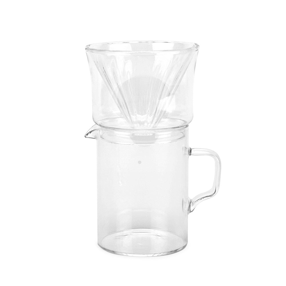 Glass Coffee Dripper with Jug - Drip Coffee Set | EspressoWorks