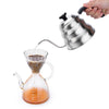 Shop the EspressoWorks Gooseneck Drip Kettle with Thermometer 34oz, Stainless Steel at espresso-works.com