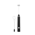EspressoWorks Handheld Milk Frother with Two Frothing Attachments