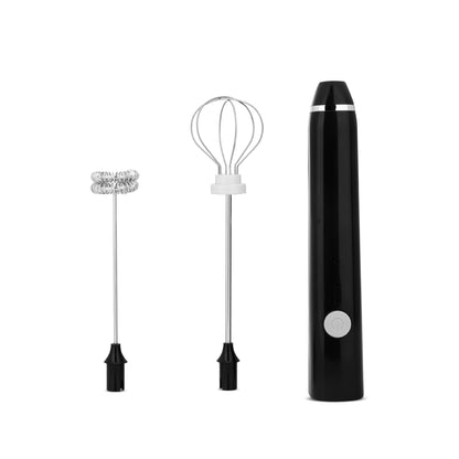 EspressoWorks Handheld Milk Frother with Two Frothing Attachments