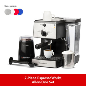 7-Piece EspressoWorks All-In-One Set - White
