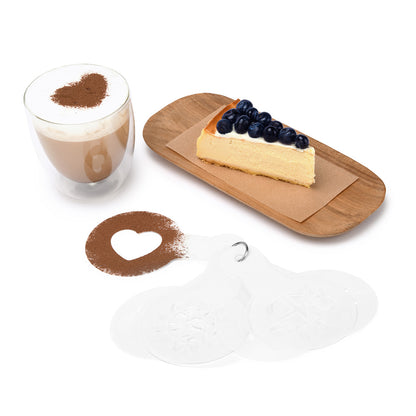 Shop the EspressoWorks Latte Art Stencils 19-Piece Set at espresso-works.com