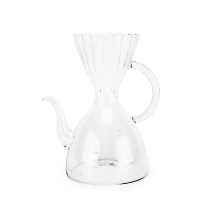 pour over coffee brewer front view