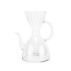 pour over coffee brewer front view