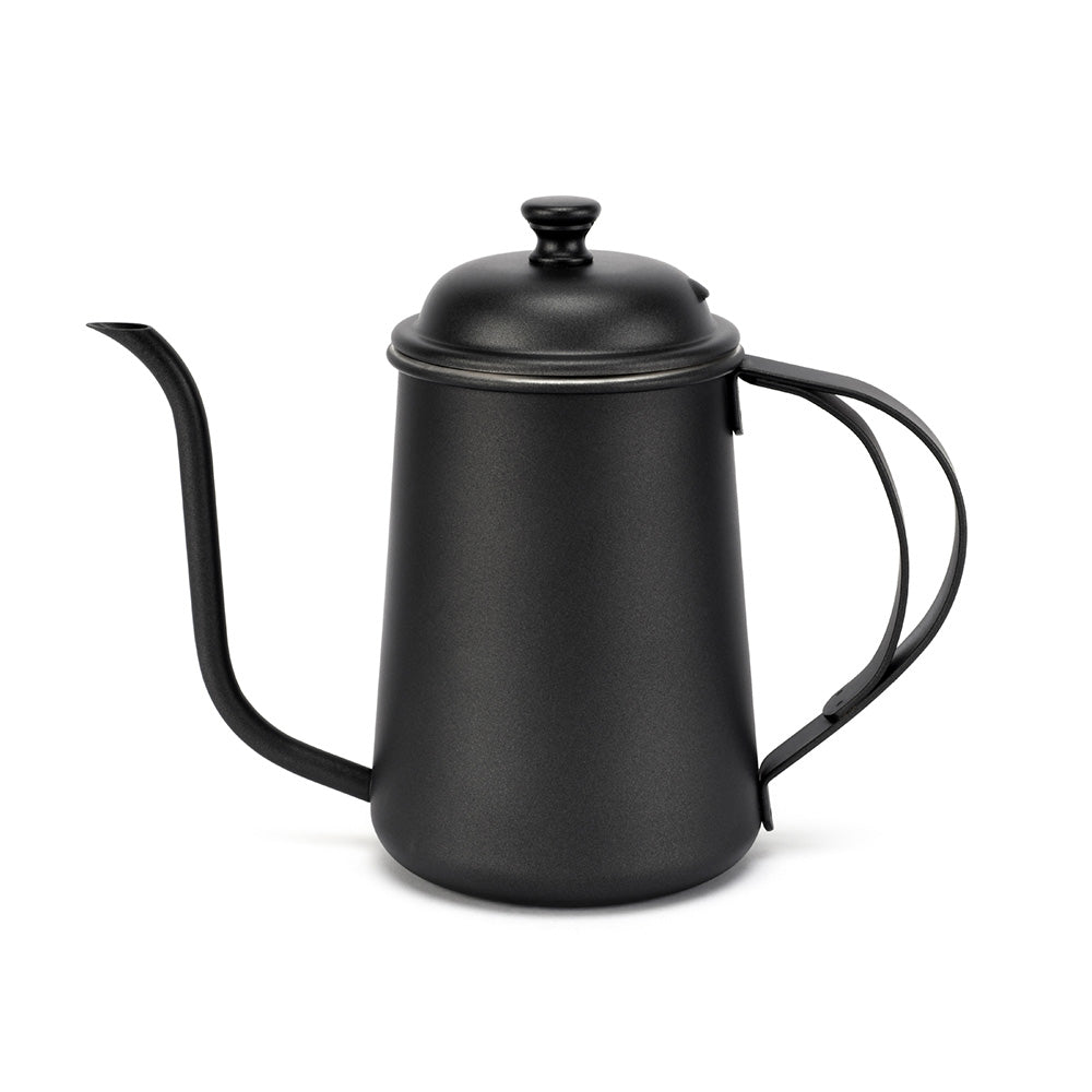 Shop the Pour Over Coffee Gooseneck Kettle with Double Handle 22oz, Matte Black by EspressoWorks at espresso-works.com