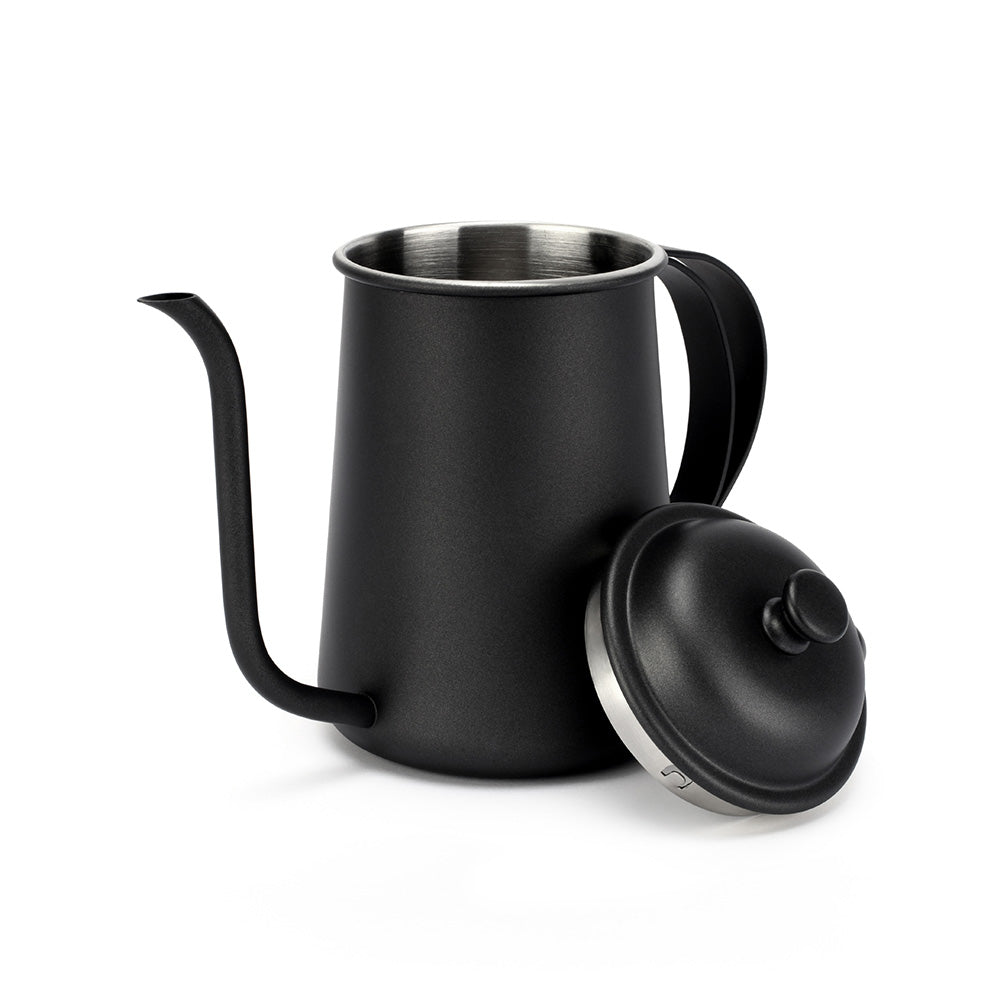 Apexstone Small Pour Over Coffee Kettle Gooseneck, Black Pour Over Coffee  Kettle Stainless Steel, 20 oz Coffee Kettle