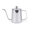 pour over drip kettle 22oz stainless steel front view