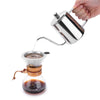 pour over drip kettle 22oz stainless steel pouring water