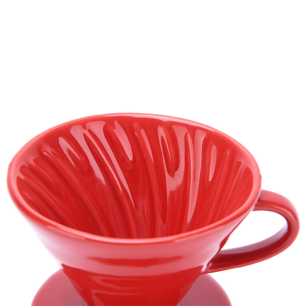 Shop the EspressoWorks Pour Over V60 Coffee Dripper, Red at espresso-works.com now!