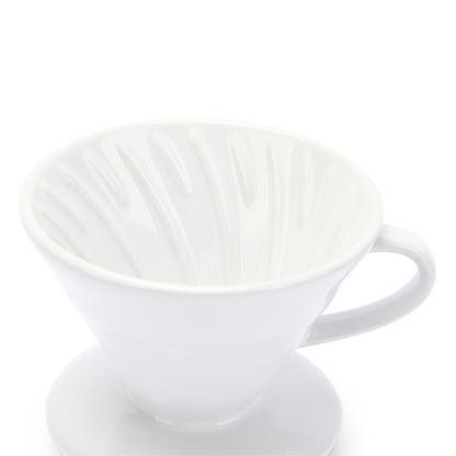 Shop the EspressoWorks Pour Over V60 Coffee Dripper, White at espresso-works.com now!