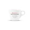 EspressoWorks Ceramic Espresso Cup with &quot;Ways to Win My Heart&quot; Quote