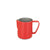 red milk frothing pitcher 300ml front view