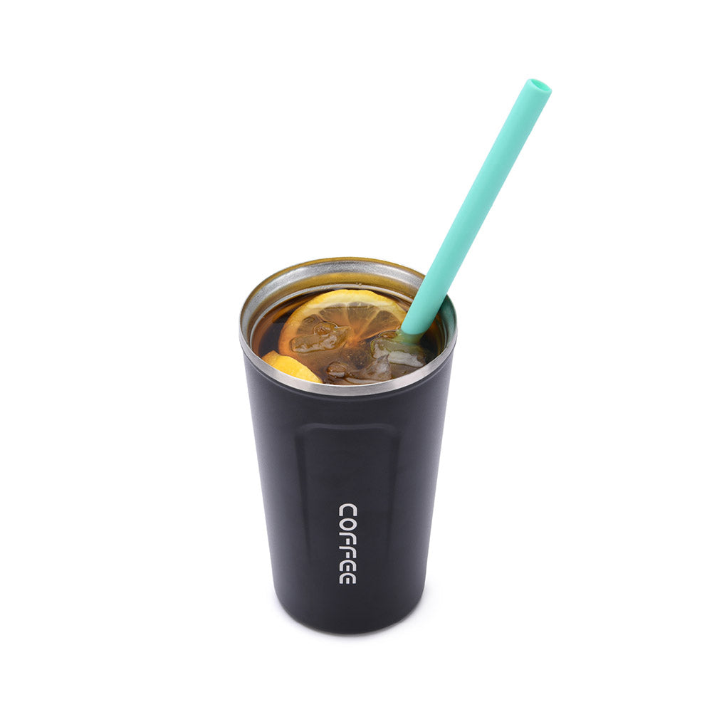 Shop the EspressoWorks Reusable Multicolored Silicone Straws (6-Piece Set) at espresso-works.com