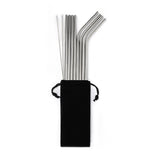 Reusable Steel Straws (10-Piece Set)